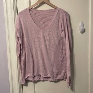 Lululemon pink sweater